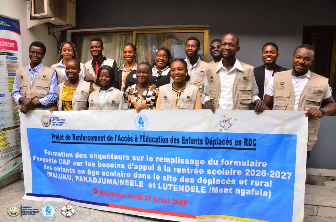 Illustration : Formation des enqueteurs CAP pour faciliter le retour a l'ecole