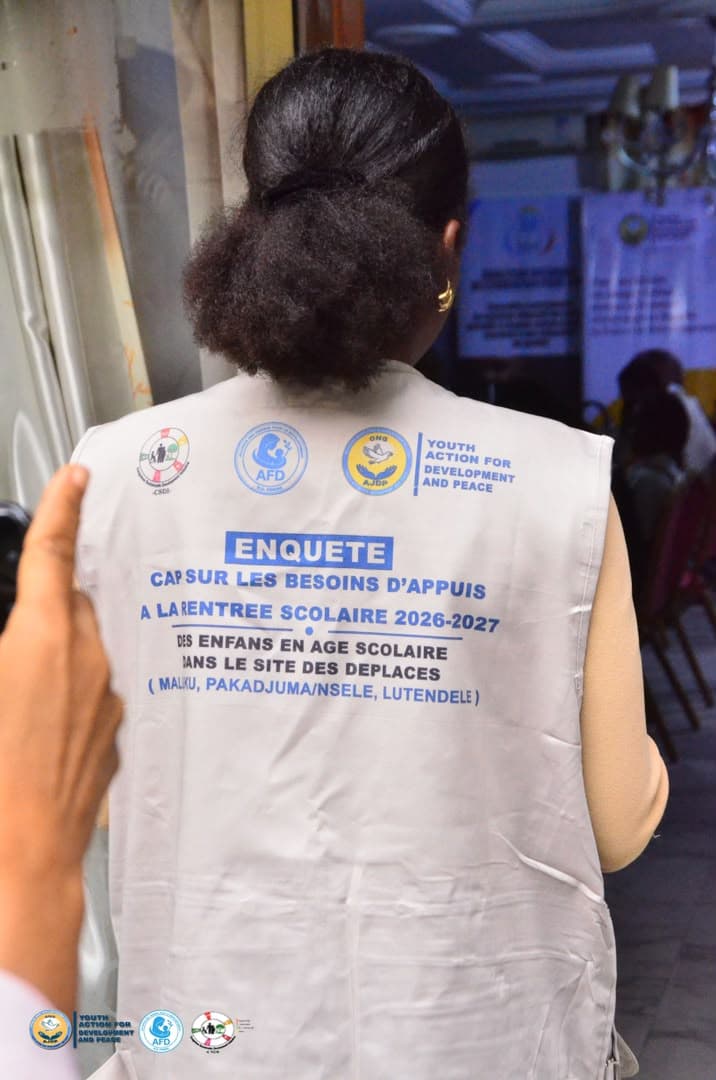 Formation des enqueteurs sur le formulaire CAP a Kinshasa.