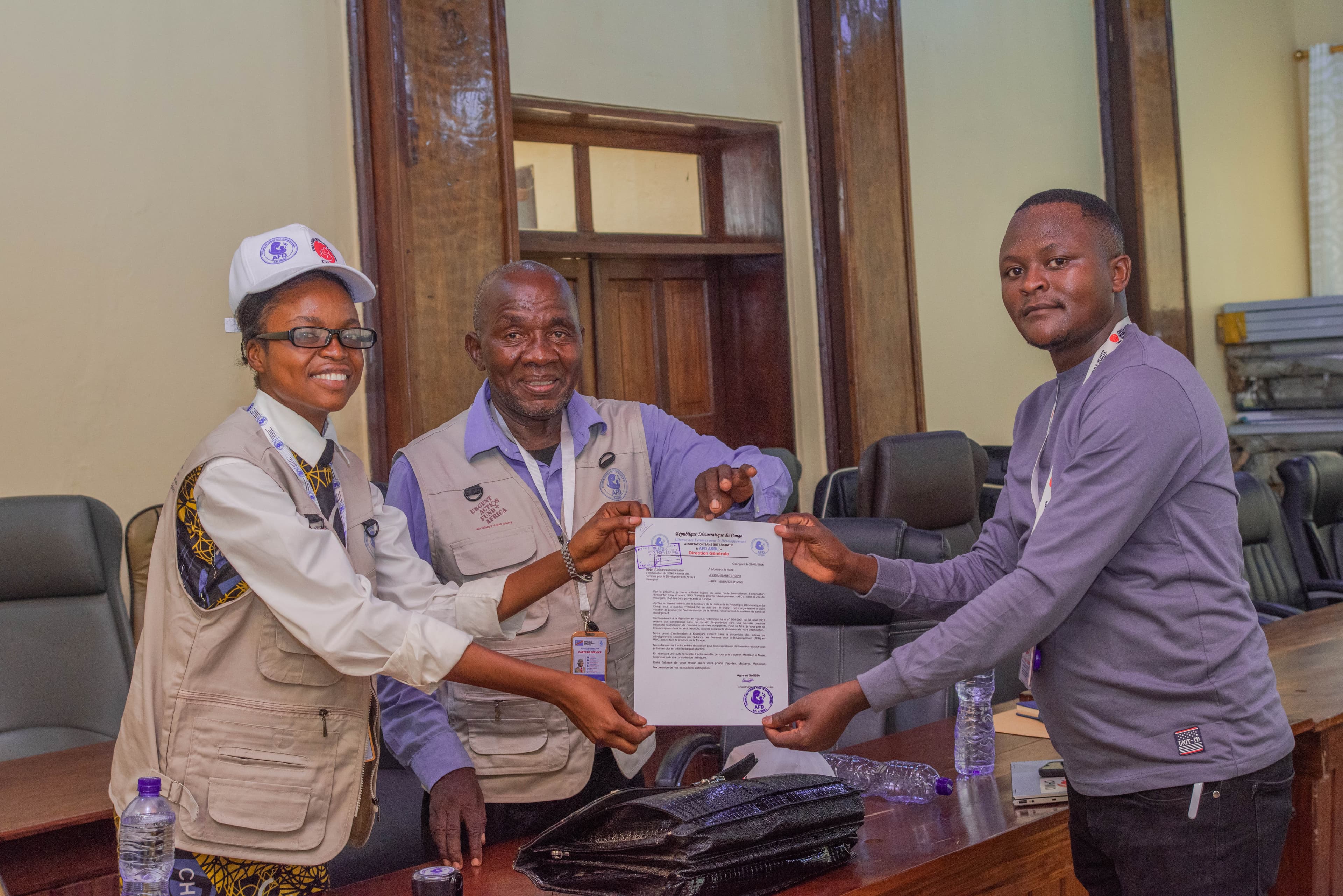 Remise Documents Coordination Tshopo — photo 2